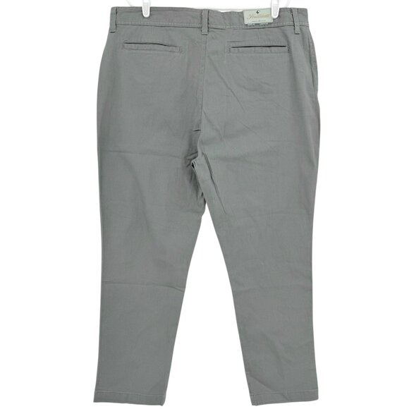 Hallstatt Men's Stretch Standard Fit Dark Grey Chino Pants Size 42x30 NWT - Picture 2 of 10